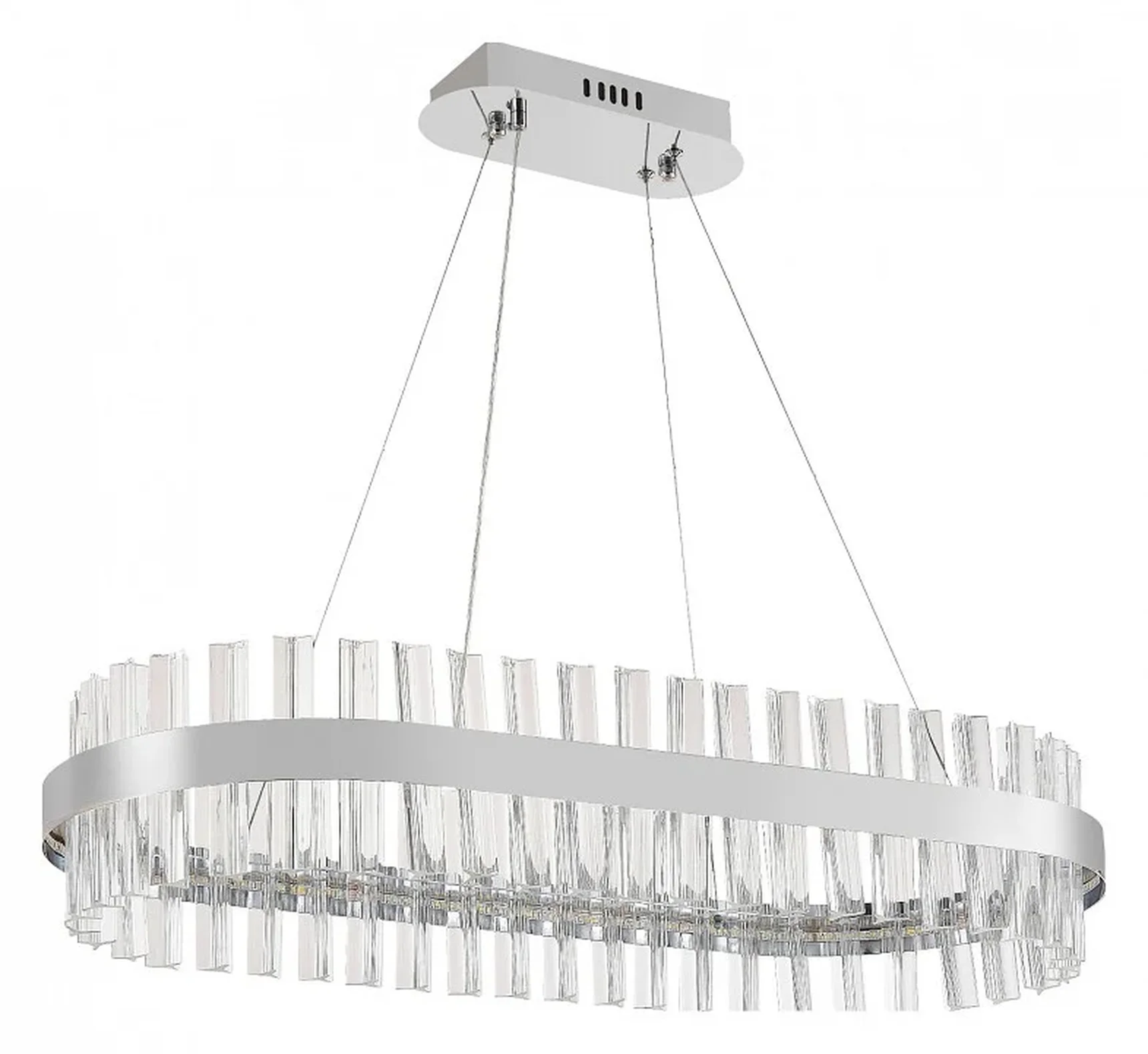 LED LAMPS 81253 Светодиодная люстра нимб 120W, хром, LED 43362