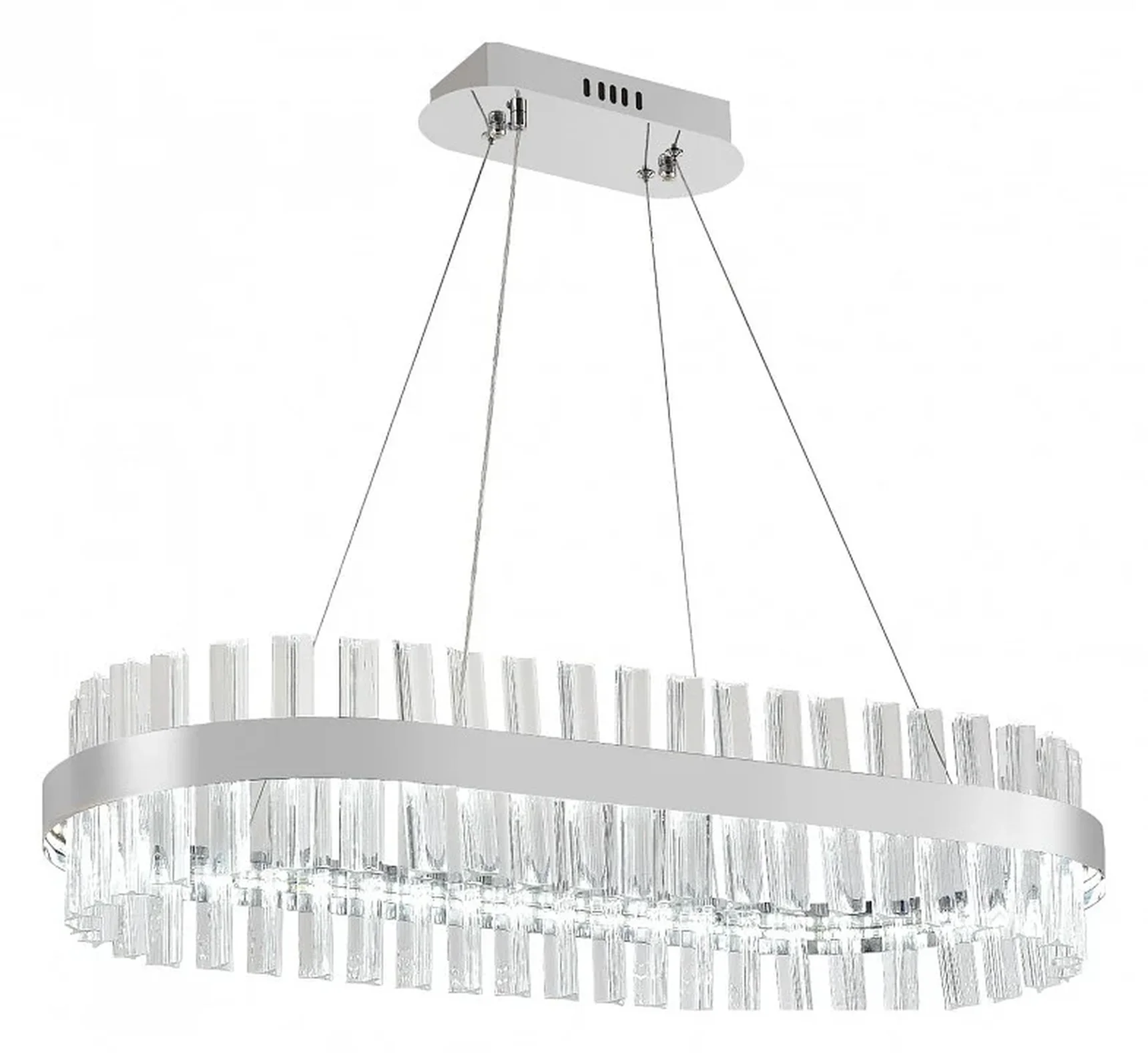 LED LAMPS 81253 Светодиодная люстра нимб 120W, хром, LED 43362