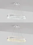 LED LAMPS 81253 Светодиодная люстра нимб 120W, хром, LED 43362