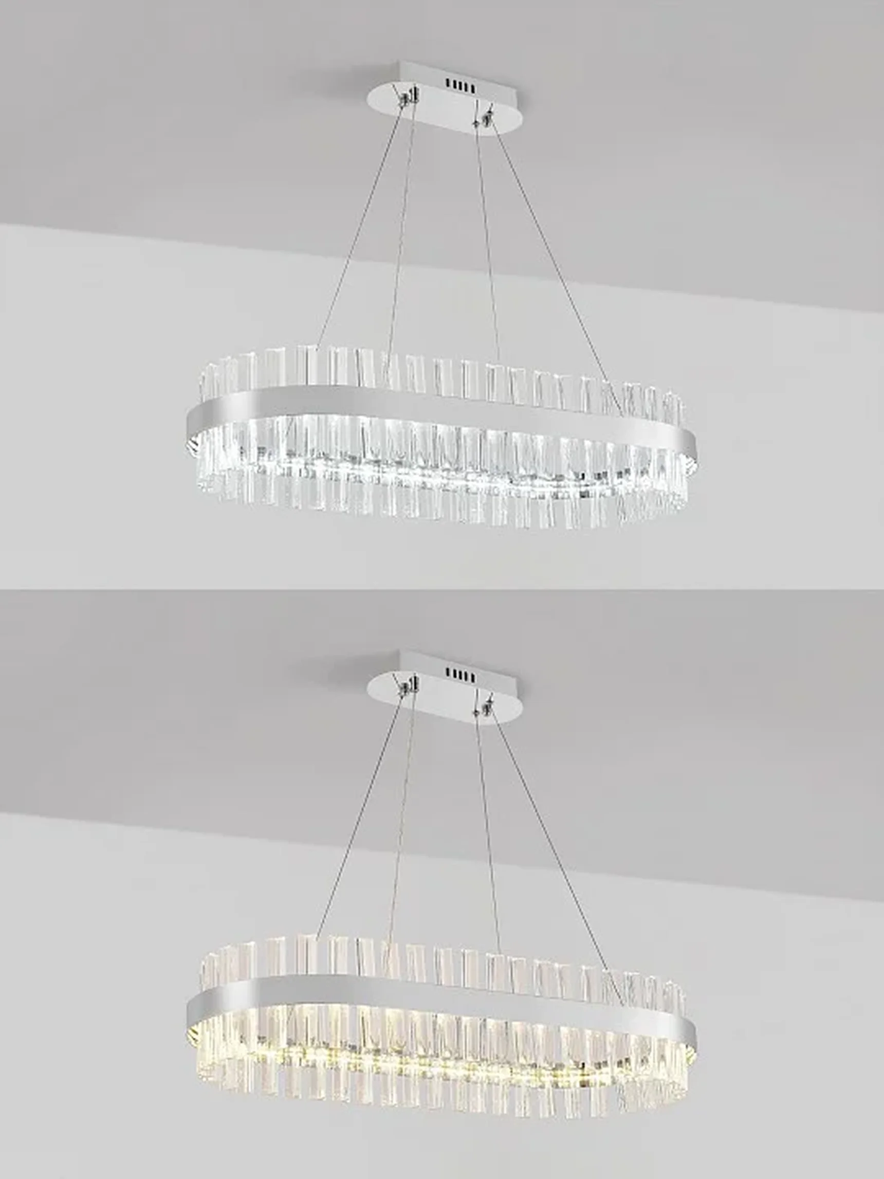 LED LAMPS 81253 Светодиодная люстра нимб 120W, хром, LED 43362