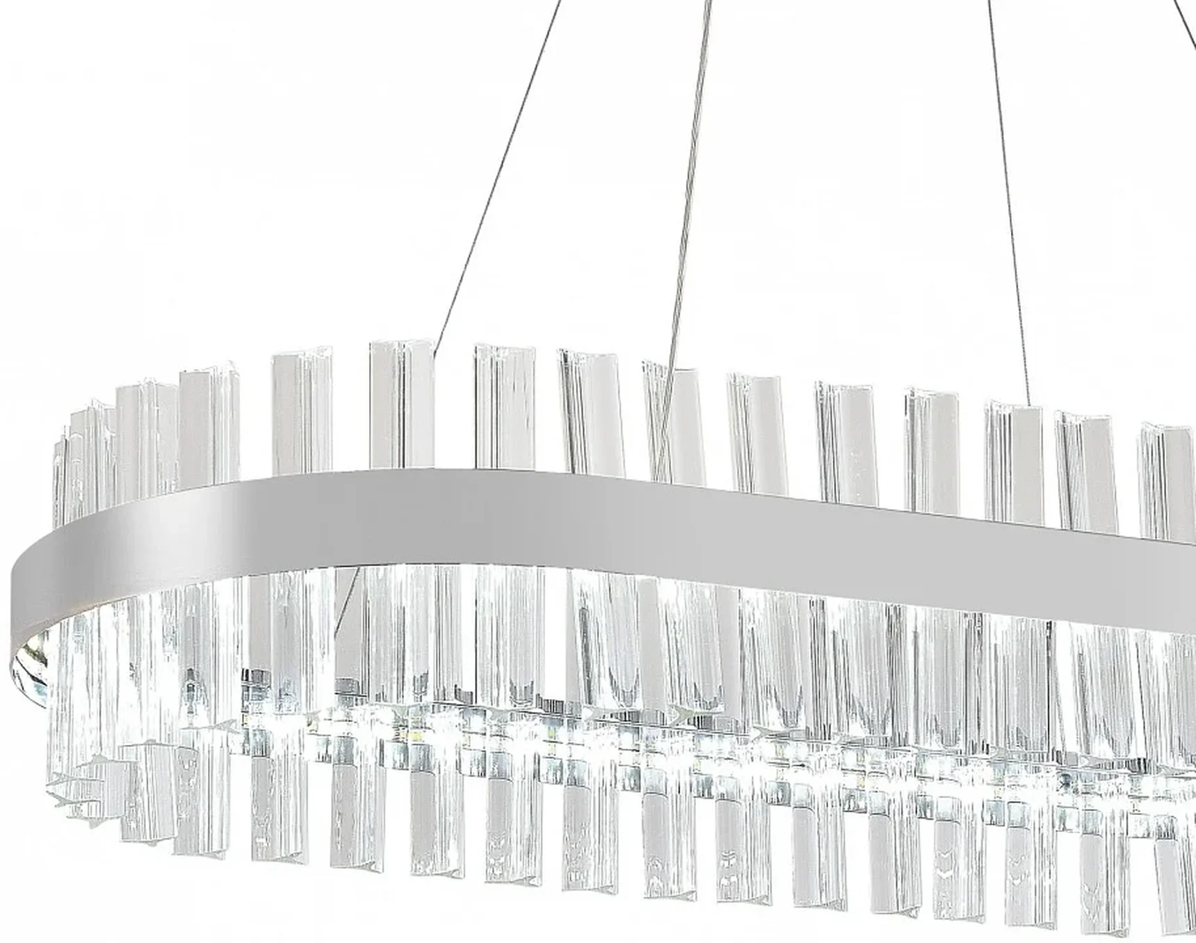 LED LAMPS 81253 Светодиодная люстра нимб 120W, хром, LED 43362