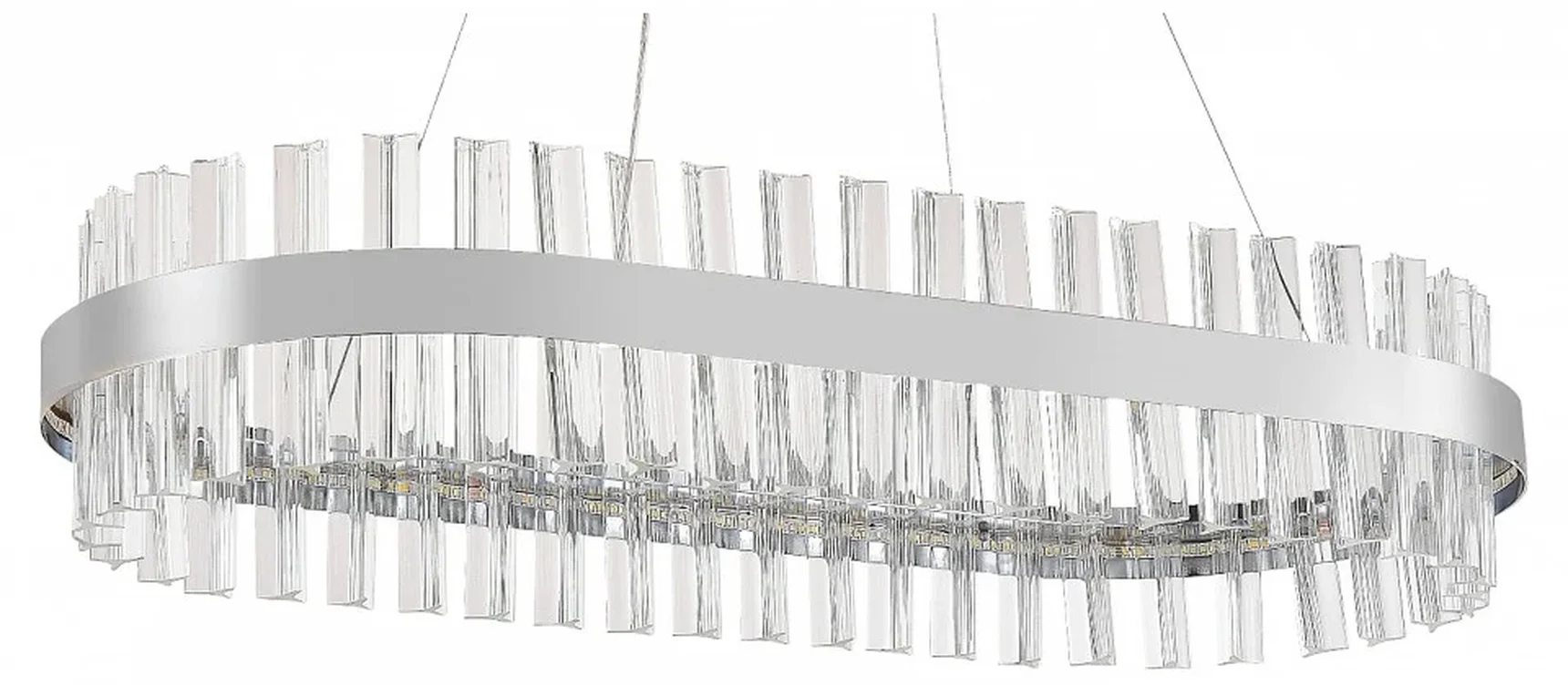 LED LAMPS 81253 Светодиодная люстра нимб 120W, хром, LED 43362