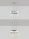 LED LAMPS 81261 Светодиодная люстра нимб 100W, хром, LED 43368