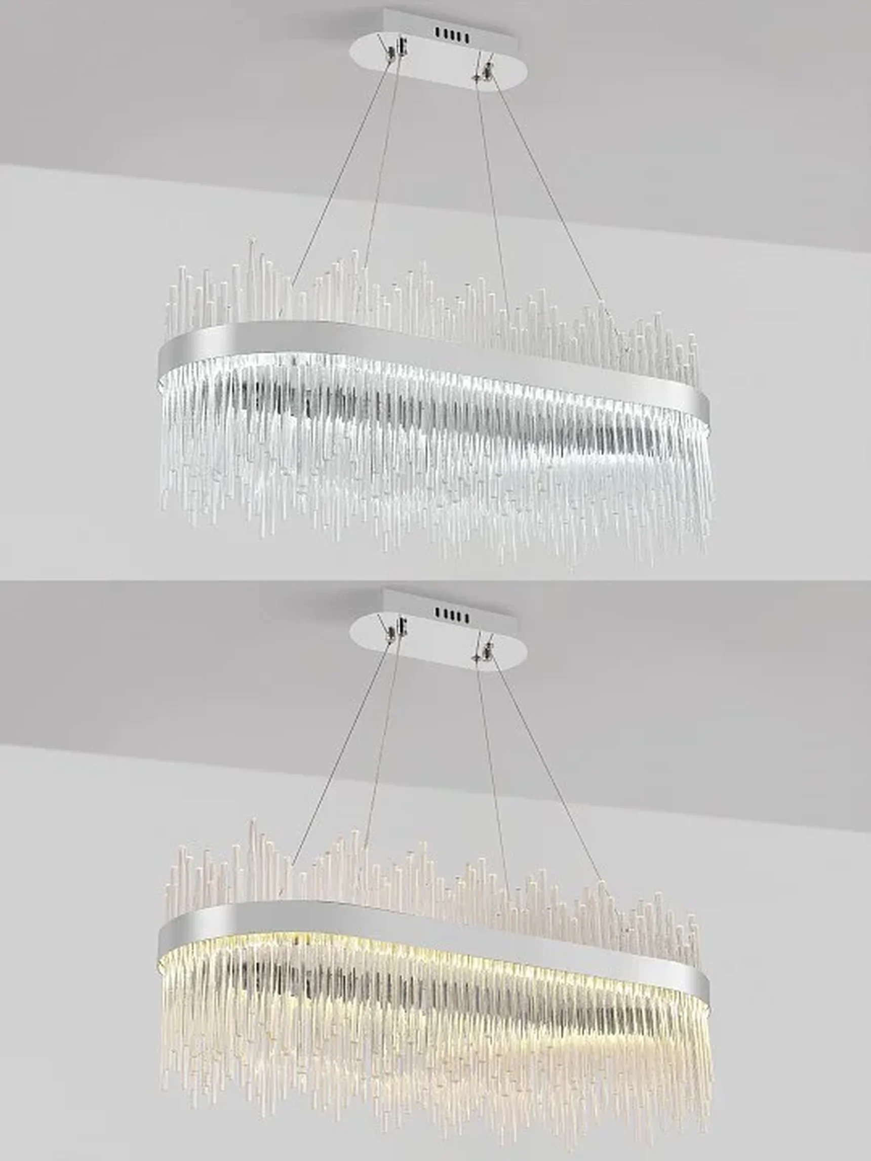 LED LAMPS 81265 Светодиодная люстра нимб 120W, хром, LED 43370