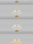 Светодиодная люстра нимб с пультом ДУ 120W, золото, LED 44701 LED LAMPS 81482