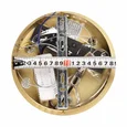 Светодиодная люстра нимб с пультом ДУ 120W, золото, LED 44701 LED LAMPS 81482