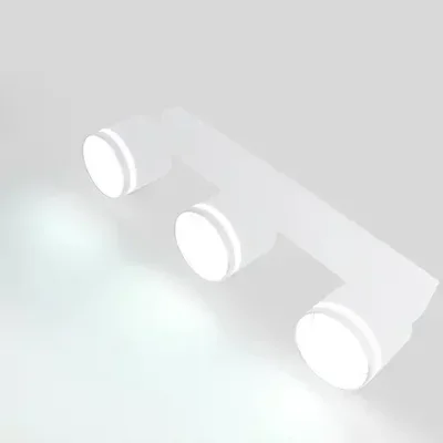 Спот на основании GWL-3GX53-M-IP20 Тройной Белый с боковым рассеивателем Башня, 661725