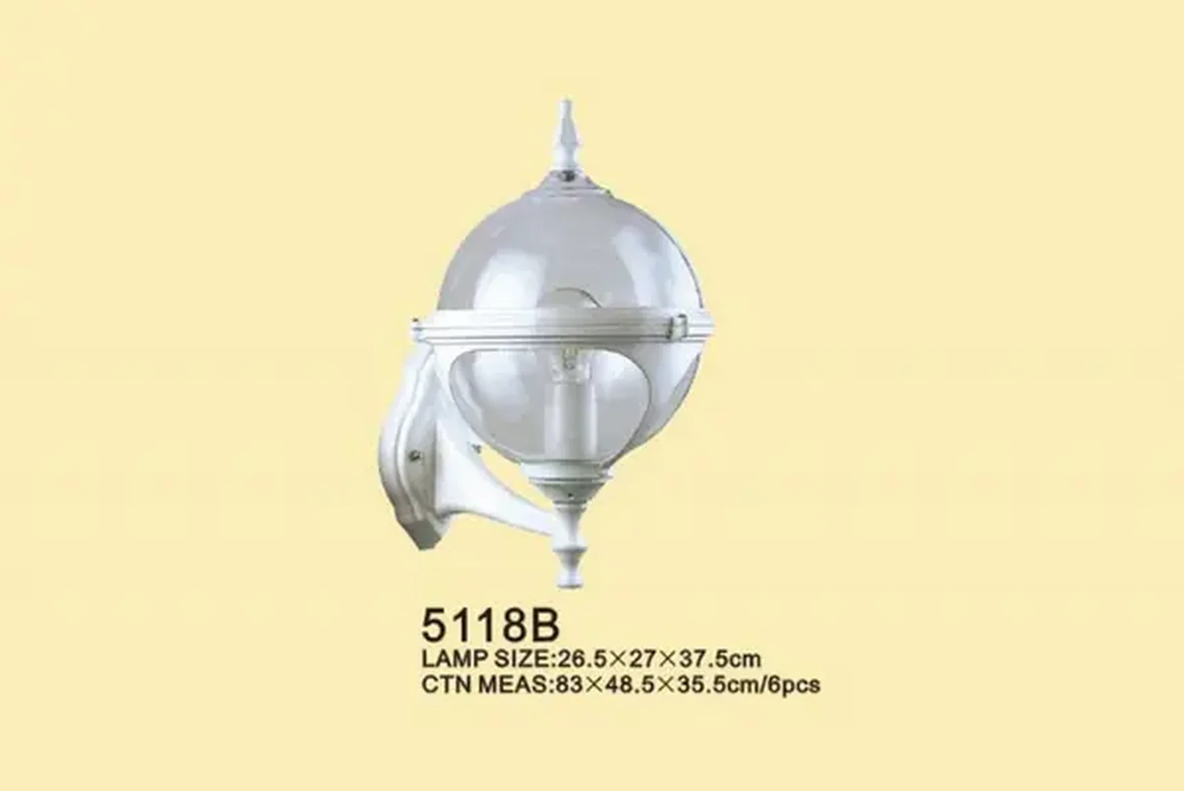 FL-5118B Фонарь 26,5*27*37,5 см