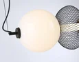 Светильник светодиодный подвесной LH11010 BK/FR черный/белый матовый 32W 3000K 915*220*220