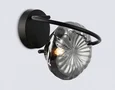 Светильник настенный LH15005 BK/SM черный/дымчатый G9 max 40W 195*210*170
