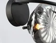 Светильник настенный LH15005 BK/SM черный/дымчатый G9 max 40W 195*210*170