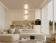 Светильник светодиодный подвесной LH30102 SB/TI бронза/янтарь 23W 3000K 140*140*1760