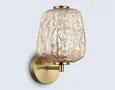 Светильник светодиодный настенный LH30108 SB/TI бронза/янтарь 8W 3000K 140*190*285