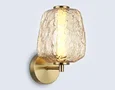 Светильник светодиодный настенный LH30108 SB/TI бронза/янтарь 8W 3000K 140*190*285