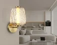 Светильник светодиодный настенный LH30108 SB/TI бронза/янтарь 8W 3000K 140*190*285