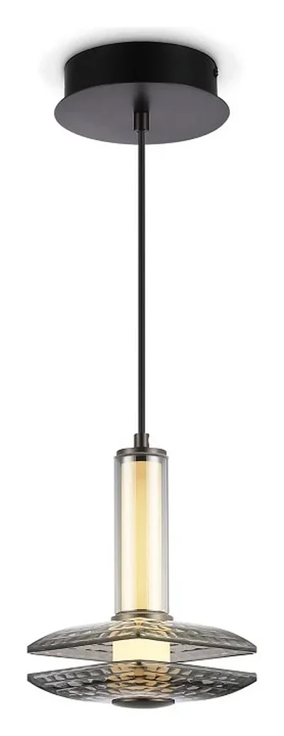 Светильник светодиодный подвесной LH31003 GR/SM серый/дымчатый 10W 3000K 150*150*240