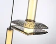 Светильник светодиодный подвесной LH31012/3 GR/SM серый/дымчатый 35W 3000K D450*1790