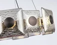 Светильник светодиодный подвесной LH31024 GR/SM серый/дымчатый 56W 3000K D570*150