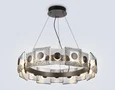 Светильник светодиодный подвесной LH31030 GR/SM серый/дымчатый 72W 3000K D700*150