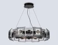 Светильник светодиодный подвесной LH31030 GR/SM серый/дымчатый 72W 3000K D700*150