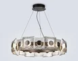 Светильник светодиодный подвесной LH31030 GR/SM серый/дымчатый 72W 3000K D700*150