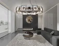 Светильник светодиодный подвесной LH31030 GR/SM серый/дымчатый 72W 3000K D700*150