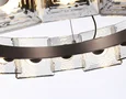 Светильник светодиодный подвесной LH31030 GR/SM серый/дымчатый 72W 3000K D700*150