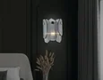 Светильник настенный LH31207/2 SN/SM сатин никель/дымчатый E14*2 max 40W 220*150*270