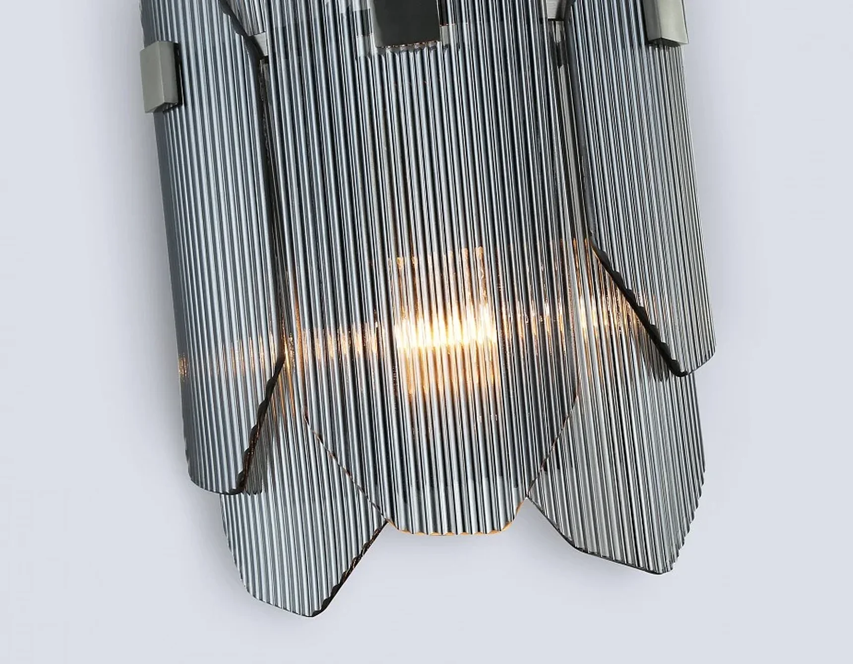 Светильник настенный LH31207/2 SN/SM сатин никель/дымчатый E14*2 max 40W 220*150*270