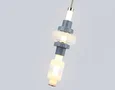 Светильник светодиодный подвесной LH53121 GD/WH/GB золото/белый/серо-синий 19W 3000K D160*1880