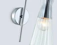 Светильник настенный LH55655 СH/CL хром/прозрачный E14 max 40W 220*90*300