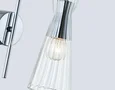 Светильник настенный LH55655 СH/CL хром/прозрачный E14 max 40W 220*90*300
