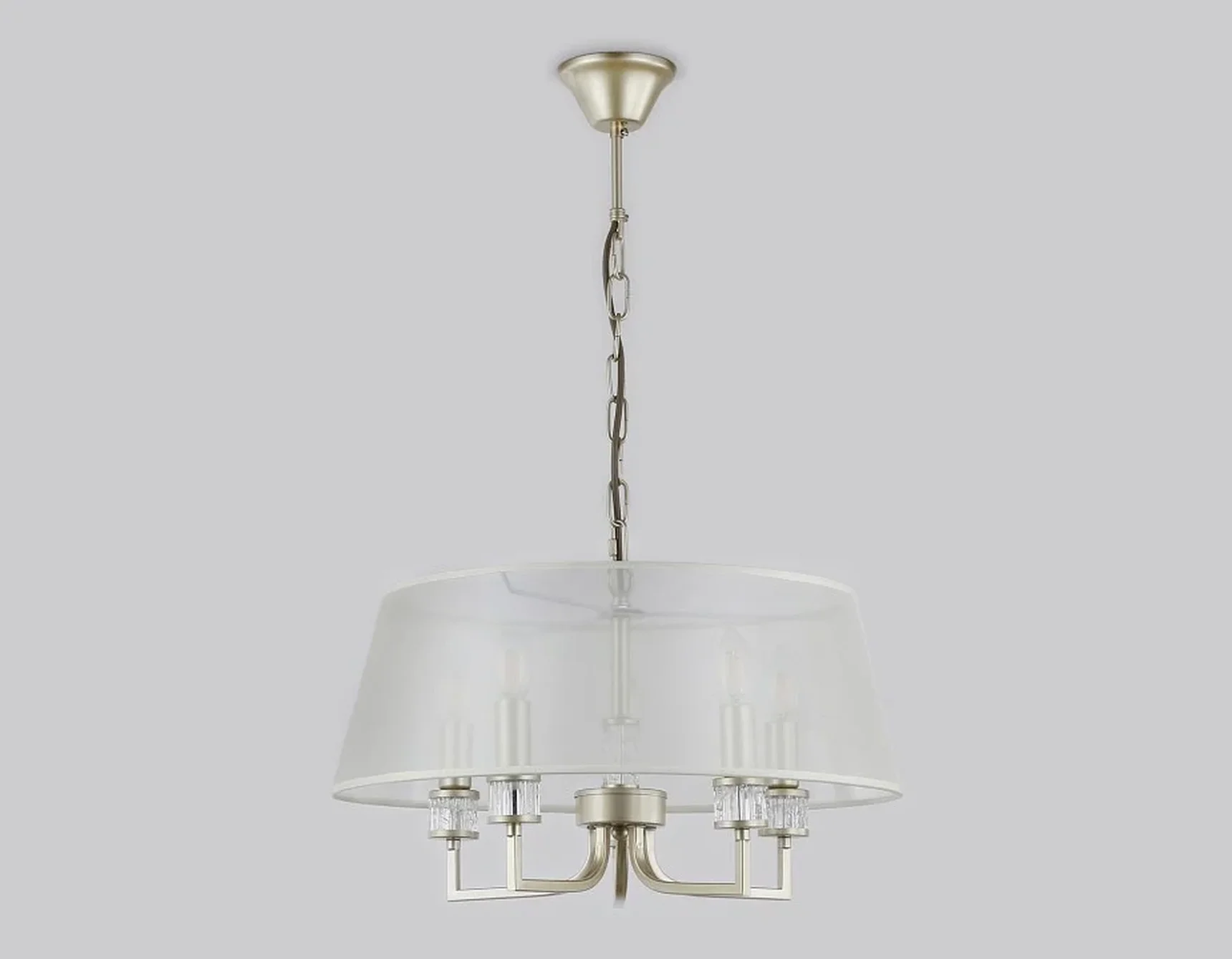Подвесной светильник GL1441 LH71211/5 CGD золото E14/5 max 40W D500*700