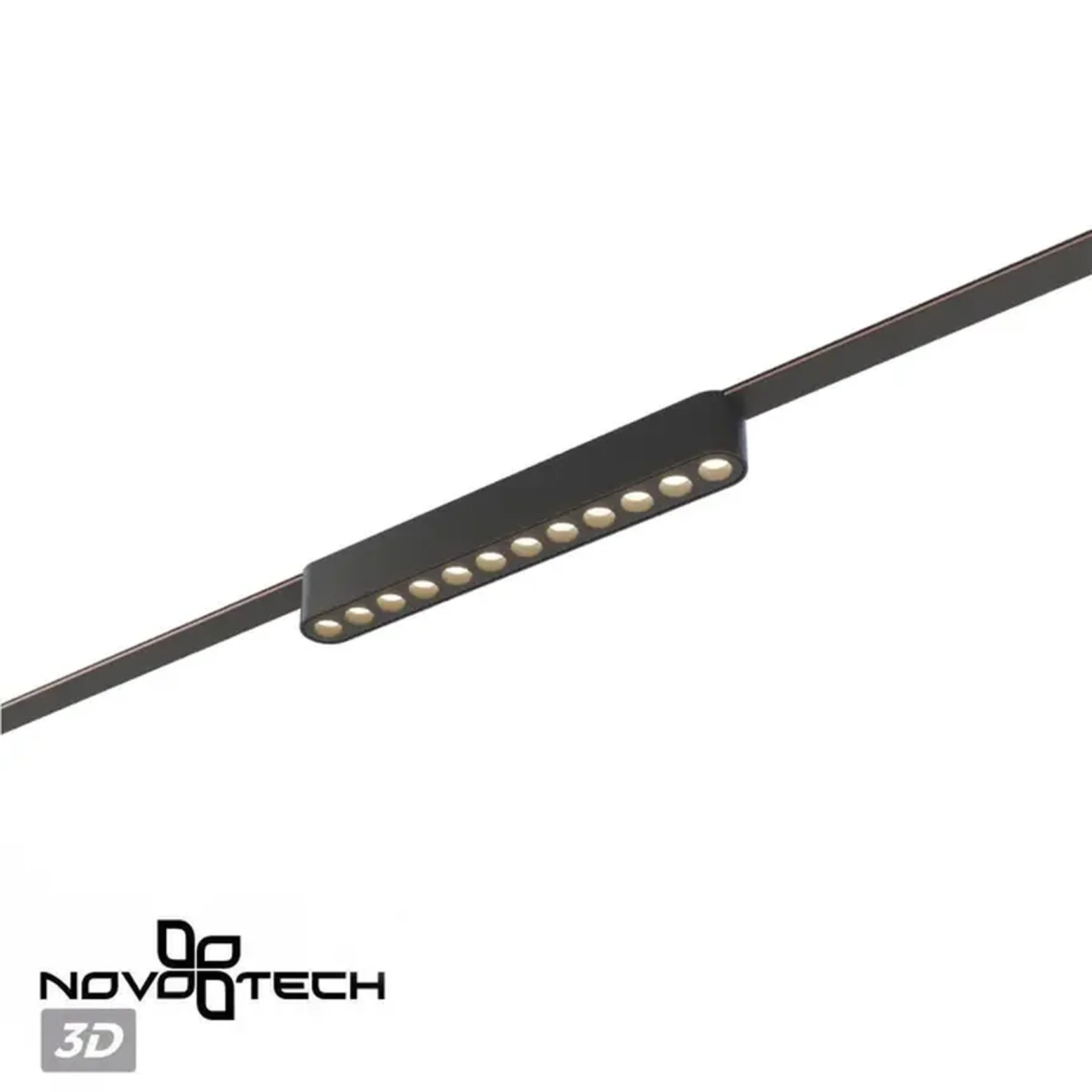 359459 SHINO NT24 000 черный Трековый смарт-светильник для низковольтного шинопровода с двумя режимами работы IP20 LED 12W 24V 3000-6000K EASY