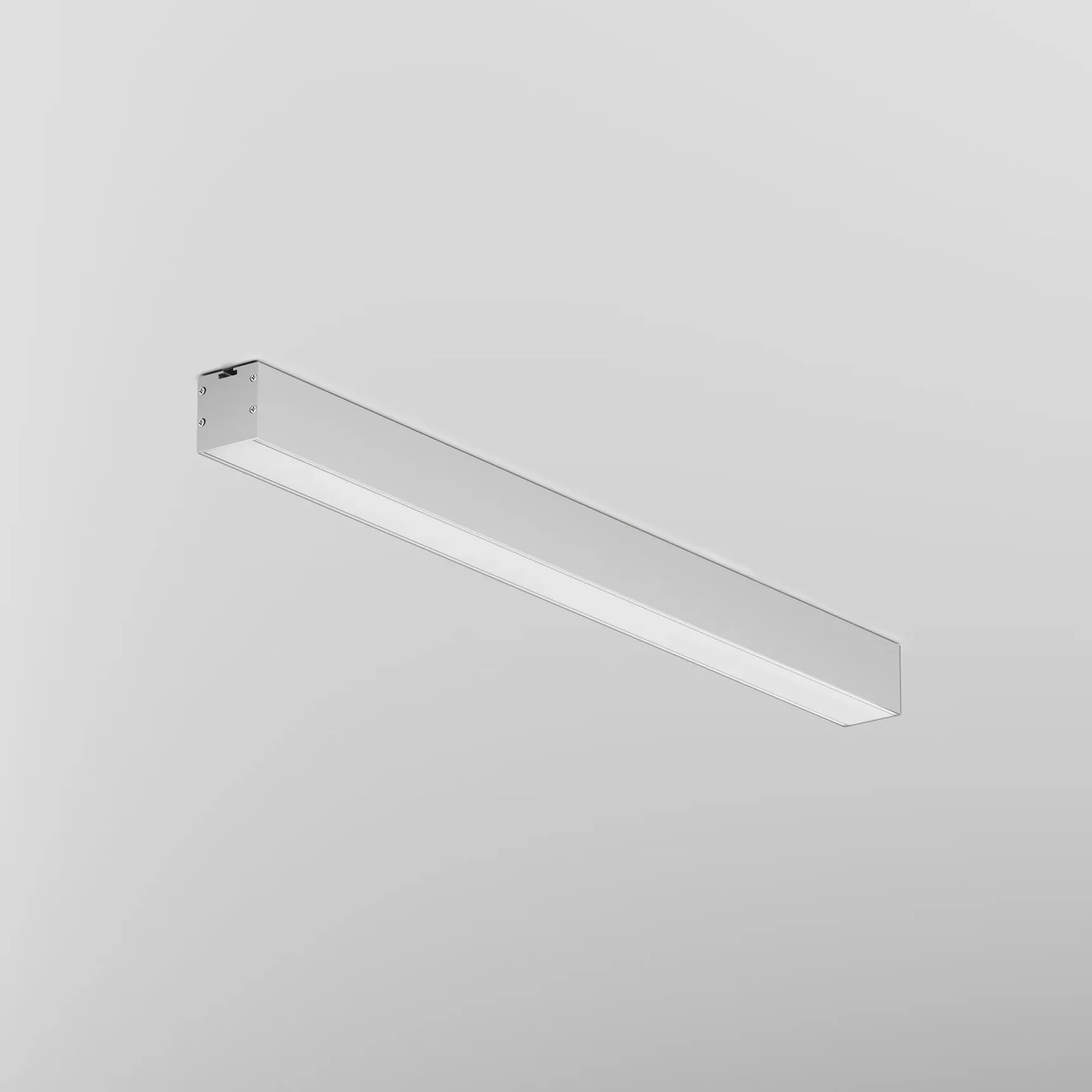 Линейный светильник накладной 4000K 35x35 12 Вт (Серебро, 500 мм), LL311002