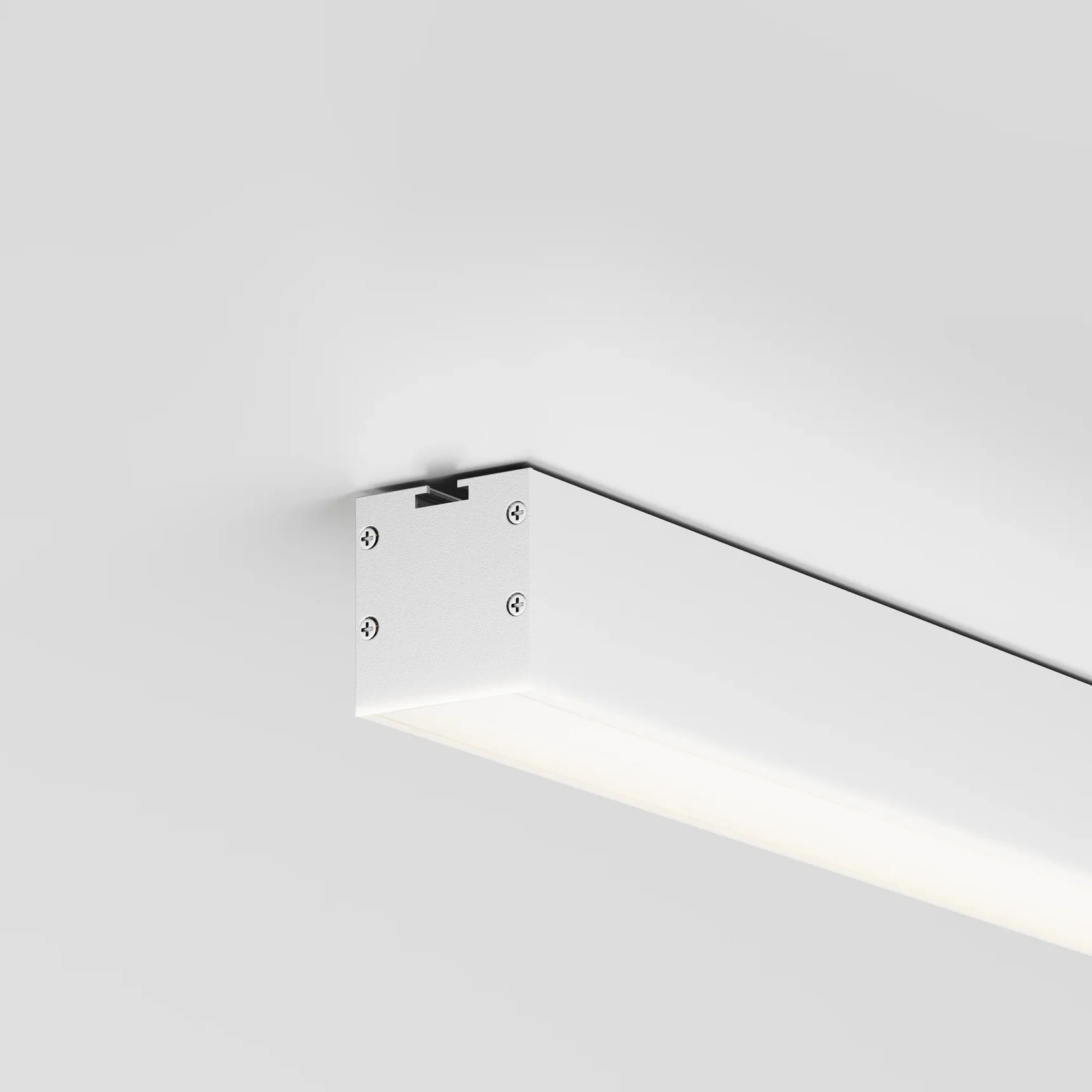 Линейный светильник накладной 4000K 35x35 36 Вт (Серебро, 1,5 м), LL311006