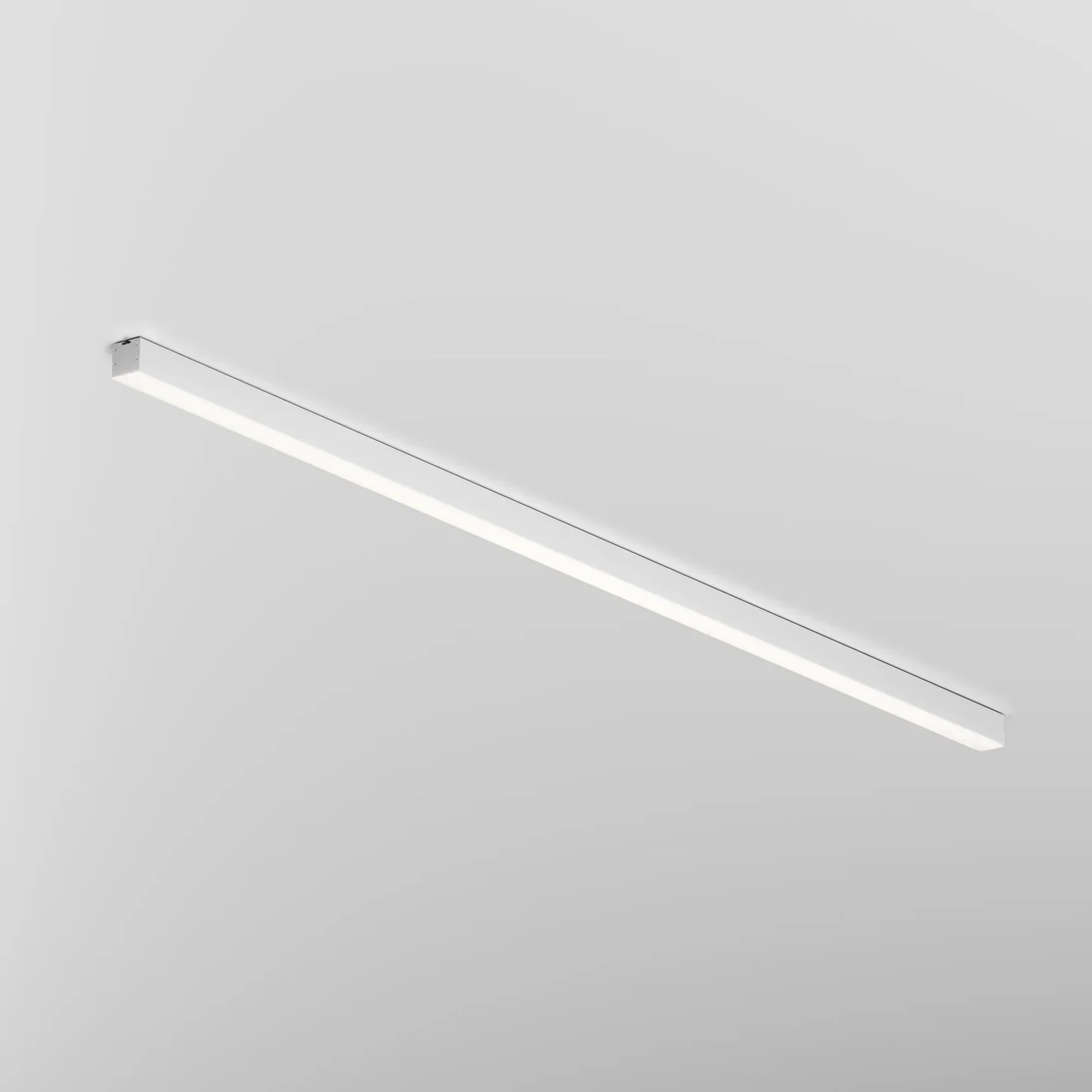 Линейный светильник накладной 4000K 35x35 36 Вт (Серебро, 1,5 м), LL311006