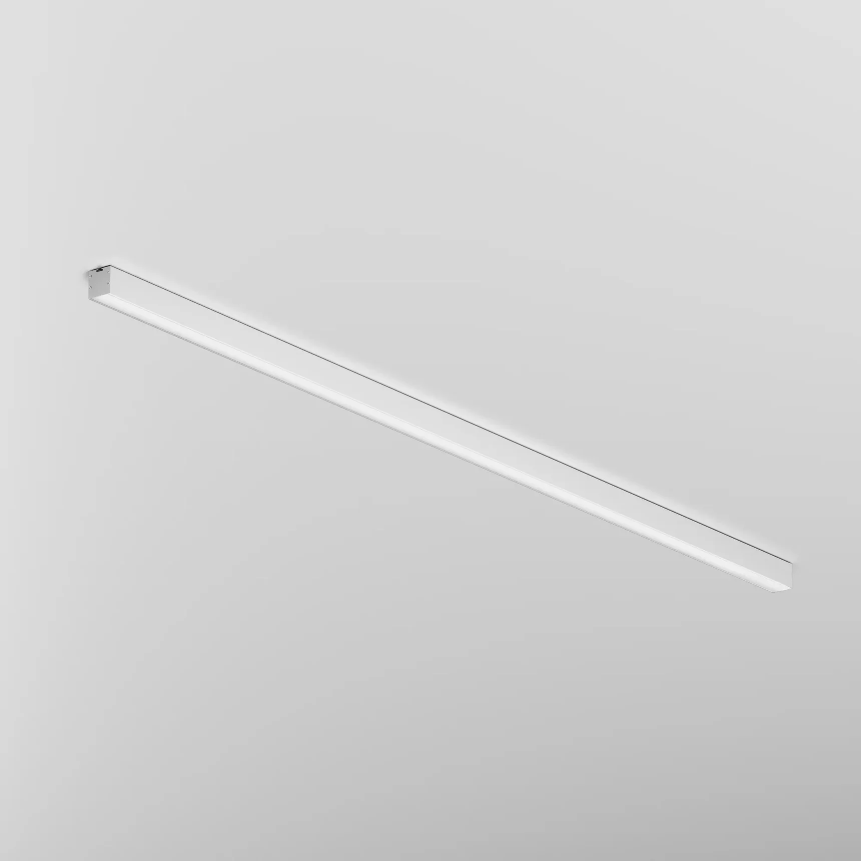 Линейный светильник накладной 4000K 35x35 36 Вт (Серебро, 1,5 м), LL311006