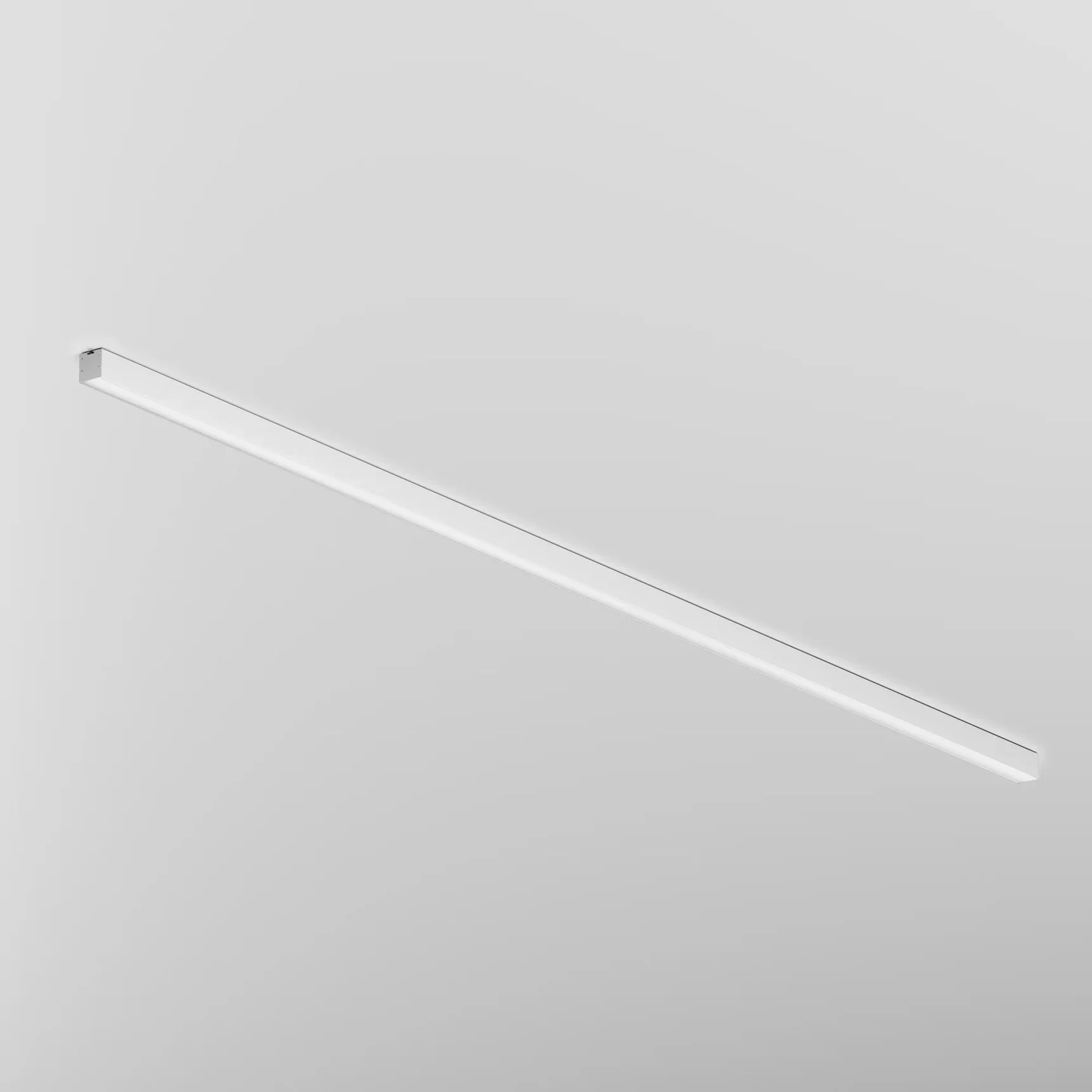 Линейный светильник накладной 4000K 35x35 48 Вт (Серебро, 2 м), LL311008