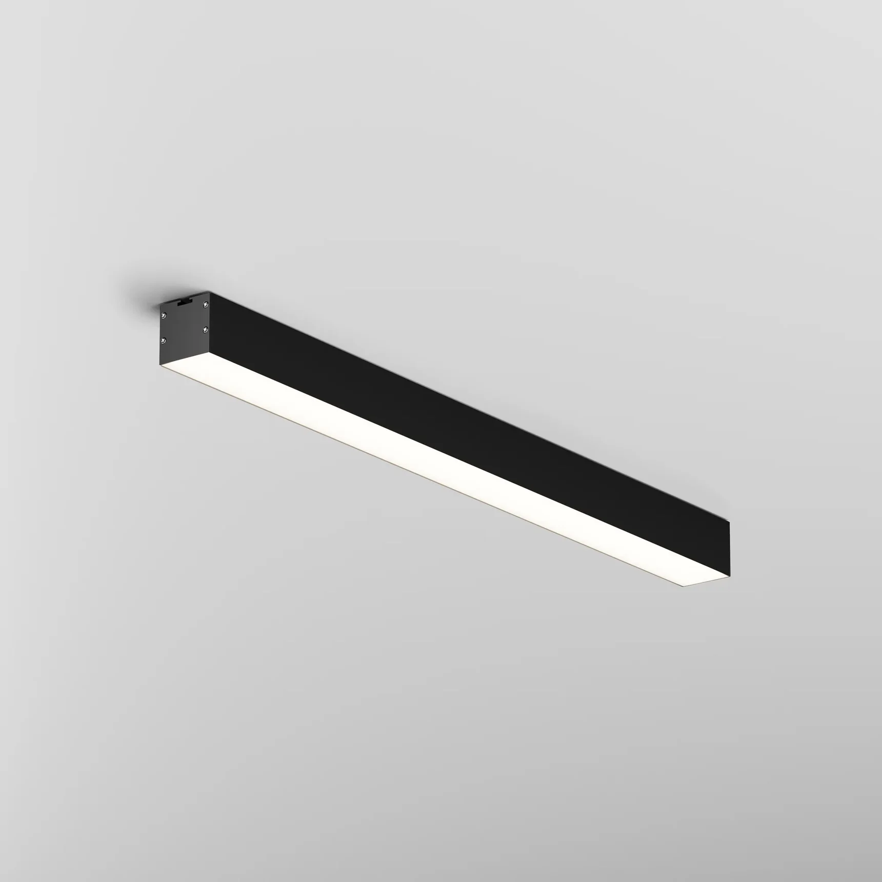 Линейный светильник накладной 4000K 35x35 12 Вт (Черный, 500 мм), LL311010