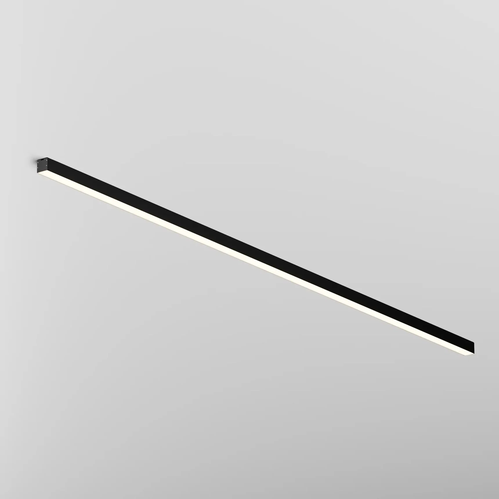 Линейный светильник накладной 3000K 35x35 48 Вт (Черный, 2 м), LL311015