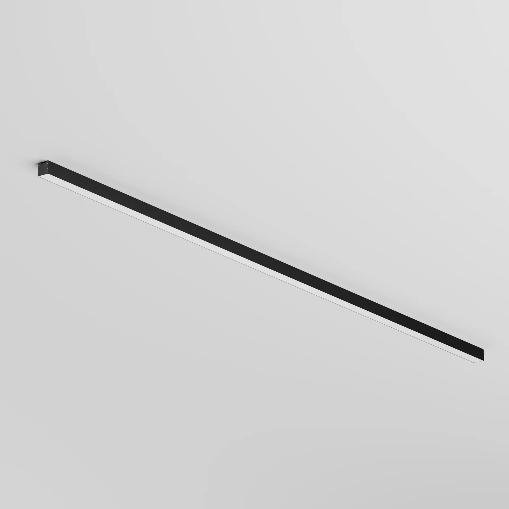 Линейный светильник накладной 4000K 35x35 48 Вт (Черный, 2 м), LL311016
