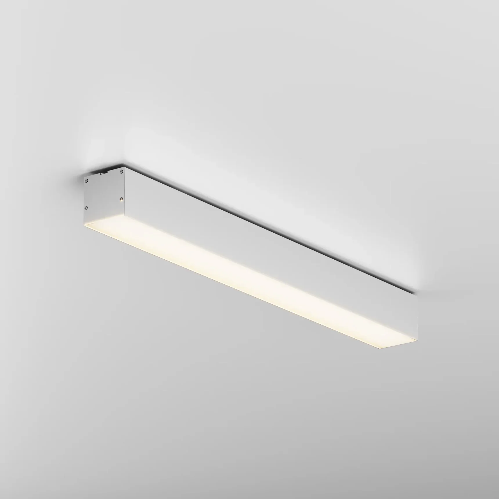 Линейный светильник накладной 3000K 50x50 12 Вт (Серебро, 500 мм), LL311017