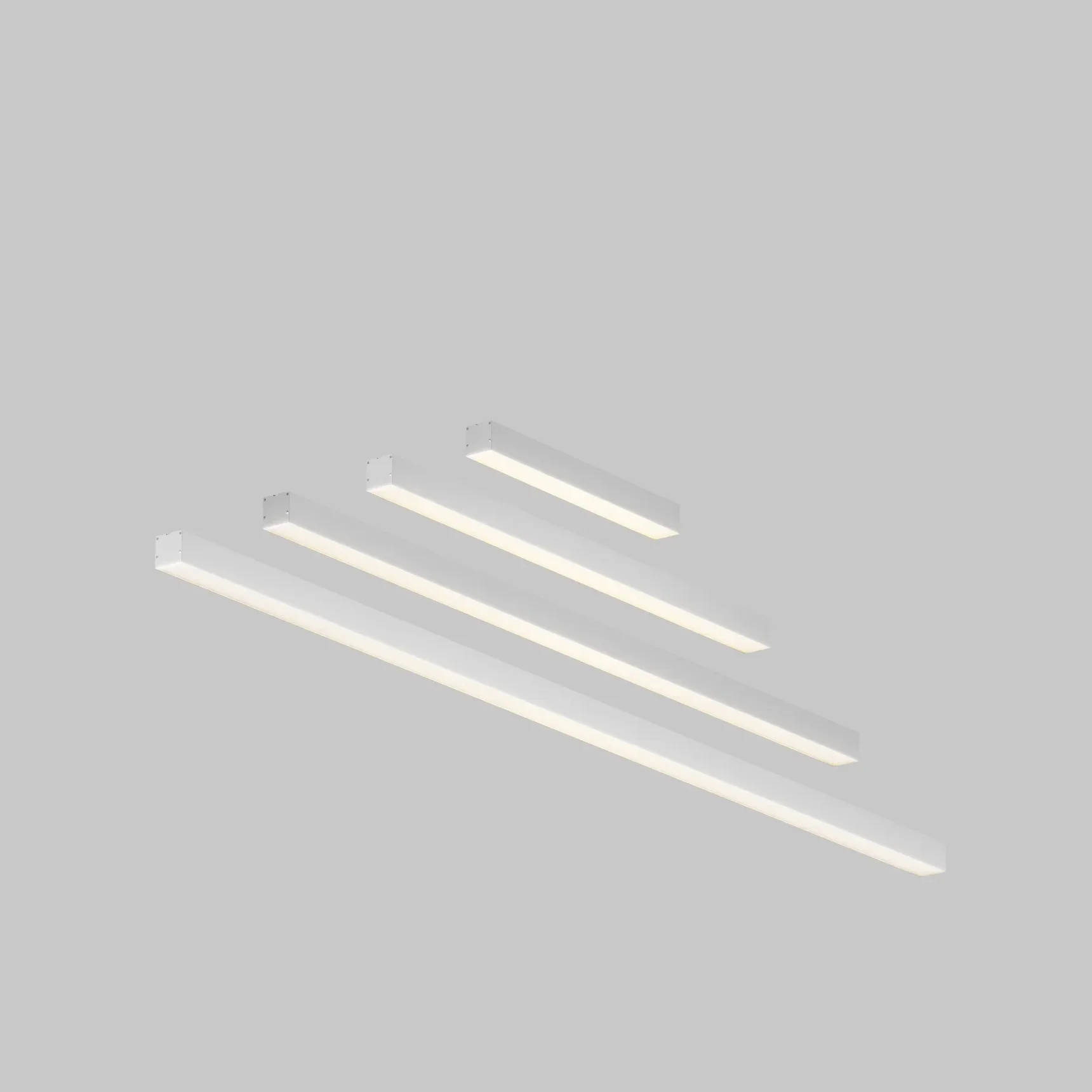 Линейный светильник накладной 3000K 50x50 12 Вт (Серебро, 500 мм), LL311017