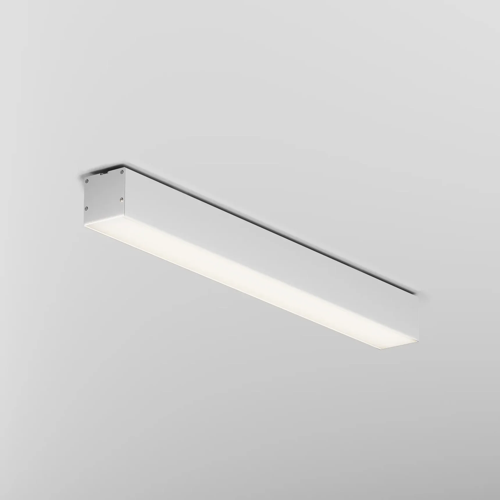 Линейный светильник накладной 4000K 50x50 12 Вт (Серебро, 500 мм), LL311018