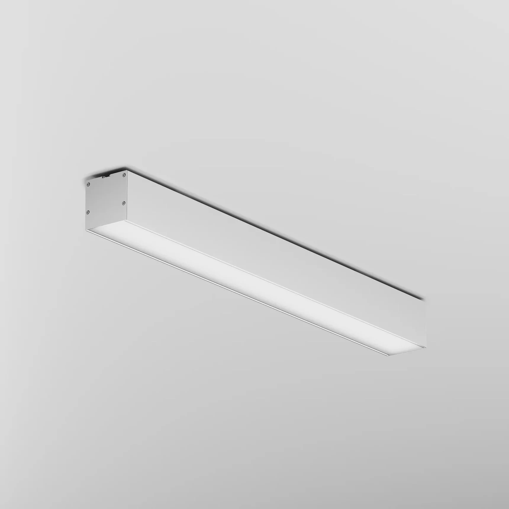 Линейный светильник накладной 4000K 50x50 12 Вт (Серебро, 500 мм), LL311018