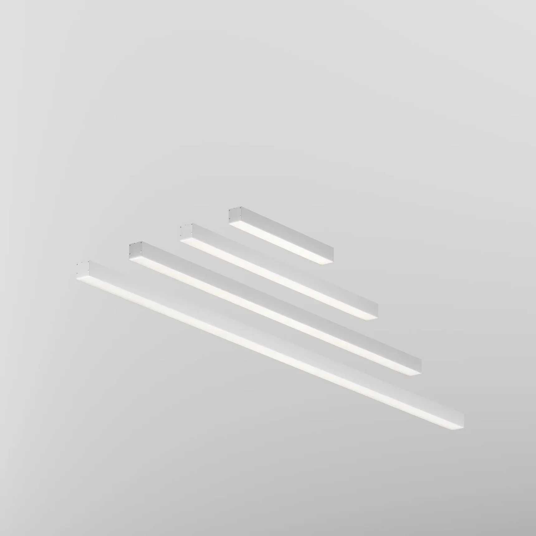 Линейный светильник накладной 4000K 50x50 12 Вт (Серебро, 500 мм), LL311018