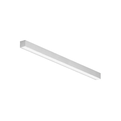 Линейный светильник накладной 4000K 50x50 24 Вт (Серебро, 1 м), LL311020
