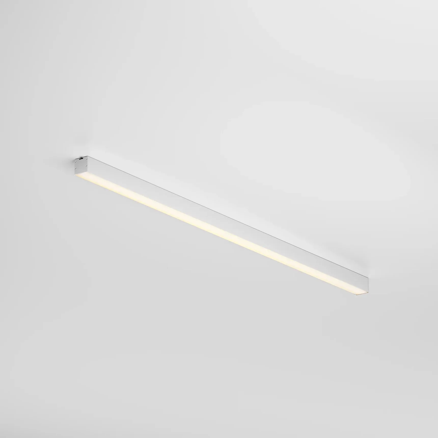 Линейный светильник накладной 3000K 50x50 36 Вт (Серебро, 1,5 м), LL311021