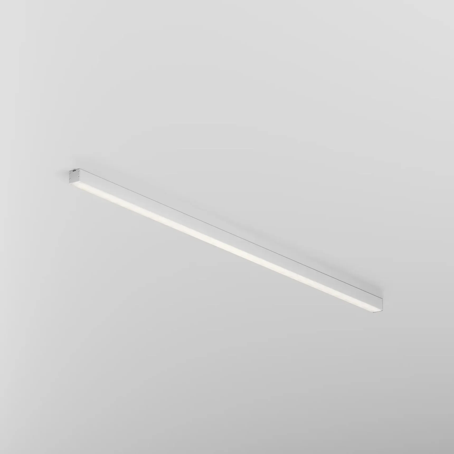 Линейный светильник накладной 4000K 50x50 48 Вт (Серебро, 2 м), LL311024